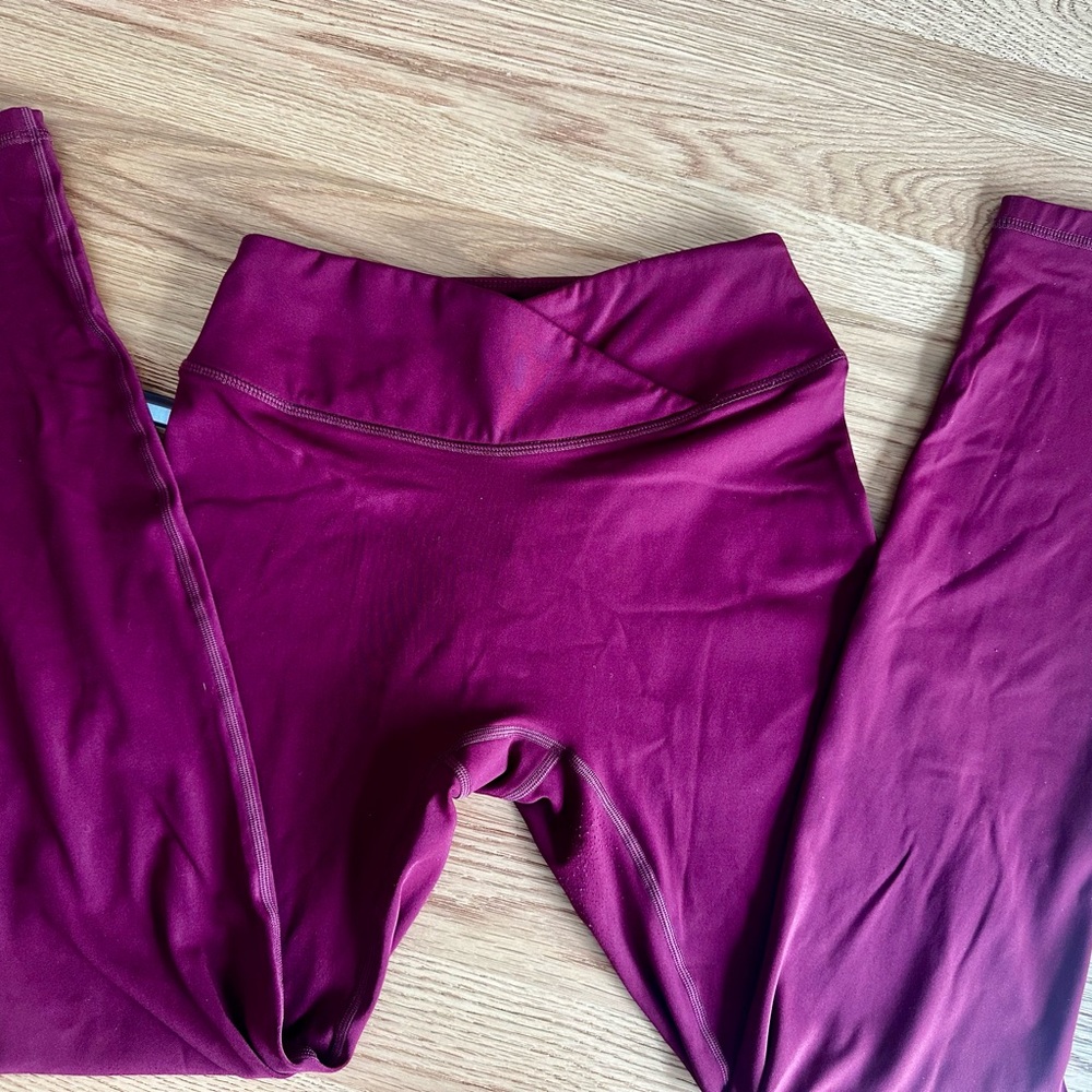 Oner Active Unified Wrap Leggings - Rosewood M